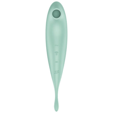 Twirling Pro+ Vibratore a Onde di Pressione App-Control, Dual Motion
